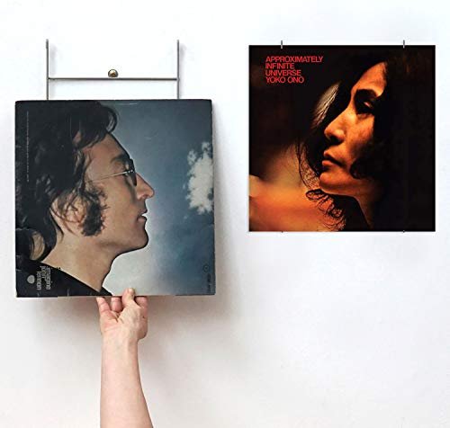 Vinyl-Waller Cadre Vinyle : 2 Supports muraux pour Albums vinyles 33 Tours / 12 Pouces – Créez Votre déco Vinyle et changez la en Un clin d’œil