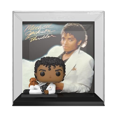 Funko Pop! Albums: Michael Jackson – MJ – Thriller – Music – Figurine en Vinyle à Collectionner – Idée de Cadeau – Produits Officiels – Jouets pour Les Enfants et Adultes – Music Fans