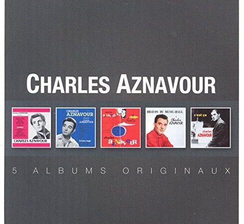 Charles Aznavour – 5 Albums Originaux