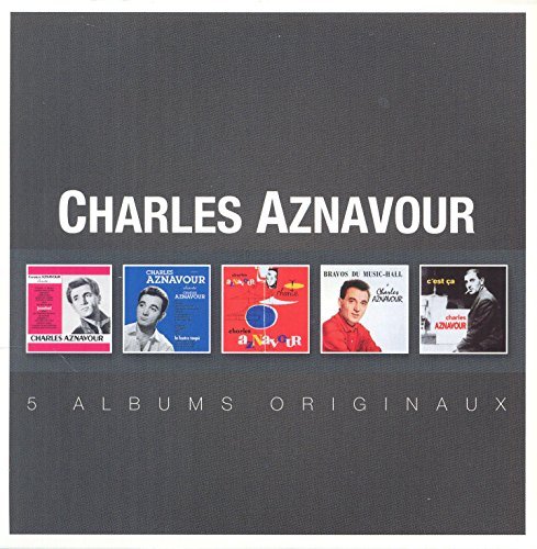 Charles Aznavour – 5 Albums Originaux