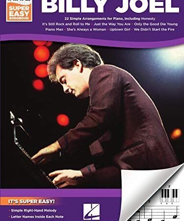 Billy Joel – Super Easy Songbook for Piano (English Edition)