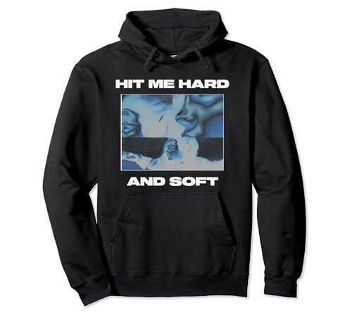 Billie Eilish HIT ME Hard and Soft Noir inversé Sweat à Capuche