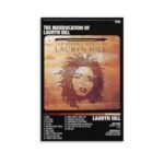 BATTTX Lauryn Hill Poster The Miseducation Of Lauryn Hill – 1 affiche sur toile – Décoration murale pour salon, chambre à coucher – Style sans cadre – 30 x 45 cm
