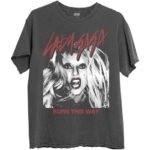 Rock Off officially licensed products Lady Gaga Born This Way Photo T Shirt Size M