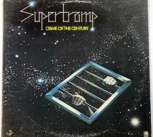 Supertramp Crime of the Century Original A&M Records Stéréo Release SP 3647 1970’s Rock Vinyl (1974)
