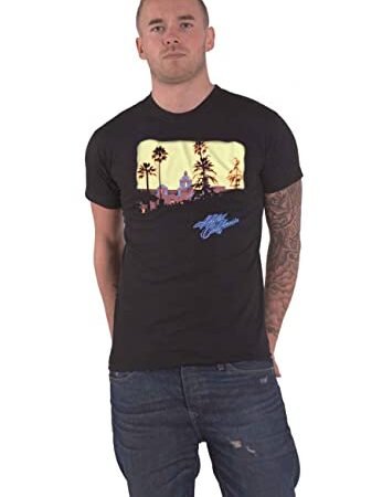 Eagles T Shirt Hotel California Album Cover Band Logo Nouveau Officiel Homme Size M