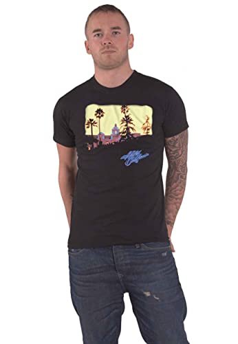 Eagles T Shirt Hotel California Album Cover Band Logo Nouveau Officiel Homme Size M
