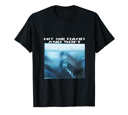 Produit officiel Billie Eilish HIT ME Hard and Soft Flottant T-Shirt