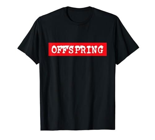 The Offspring Official Red Box Logo T-Shirt