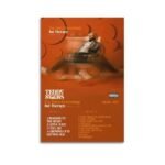 Poster de couverture d’album Teddy Swims I’ve Tried Everything But Therapy – Impression sur toile vintage – Aspect horizontal – Décoration murale pour salon, chambre à coucher – 30 x 45 cm – Style 5