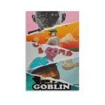 Poster Tyler, The Creator – Tyler, The Creator – Igor – Flower Boy – Album Poster sur toile – Décoration murale pour salon, chambre à coucher – Style sans cadre – 30,5 x 45,7 cm