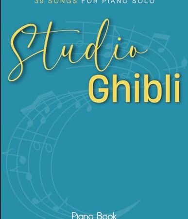 Studio Ghibli Piano Book: 39 Songs for Piano Solo