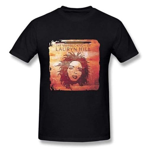 The Miseducation of Lauryn Hill T-Shirt Man’s Fashion Black Unisex Tees 3XL