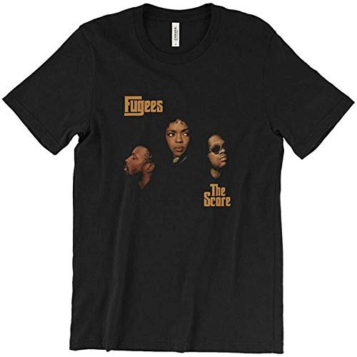 Fugees The Score T Shirt Lauryn Hill Pras Wyclef Jean Vinyl 90&rsquo;S Hip Hop R&B Rap Black L
