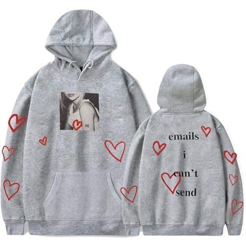 OUHZNUX Sabrina Carpenter Heart Merch Sweat À Capuche Hoodie Pull Imprimé 2D Fashion Top Ample Et Branché Hip Hop Streetwear Pull Vintage Harajuku Convient Aux Hommes Et Aux Femmes XXS-4XL-Black||XXS