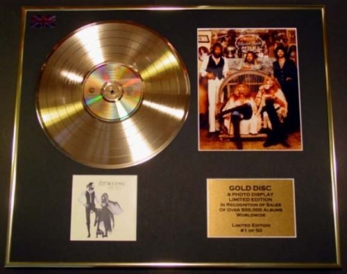 Fleetwood Mac/CD Gold Disk/Record & Photo Display/LTD. Édition/COA/Rumours