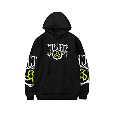 Jinjer Sweat-Shirt à Capuche décontracté à Manches Longues pour Hommes avec Poches