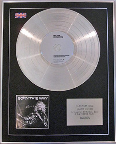 Lady Gaga – Édition limitée CD platine – Born This Way