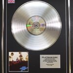 EAGLES/EDITION LIMITEE/CADRE CD/DISQUE DE PLATINE/HOTEL CALIFORNIA
