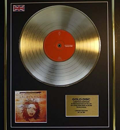 LAURYN HILL/EDITION LIMITEE/CADRE DISQUE D&rsquo;OR CD ET VINYLE/THE MISEDUCATION OF