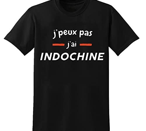 Indochine I Can’t I Have Indochine T-Shirt Unisex Gift Men’s White Tees L