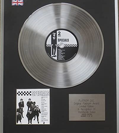 The Specials – Édition limitée CD Platinum LP Disc – Special (2 tons)