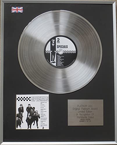 The Specials – Édition limitée CD Platinum LP Disc – Special (2 tons)