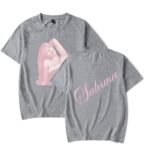 OUHZNUX T-Shirt Sabrina Carpenter Espresso Photo Merch Imprimé 2D Singer Manches Courtes Unisexe Streetwear Vintage Loose Top Tshirt Hip Hop Décontracté Convient Aux Hommes Et Aux Femmes-Black||XXS