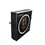 Reloop Glorious Vinyl Set Holder smart – peut contenir jusqu&rsquo;à 25 vinyls, surtout en construction légère, montage facile