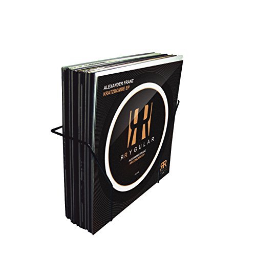 Reloop Glorious Vinyl Set Holder smart – peut contenir jusqu’à 25 vinyls, surtout en construction légère, montage facile