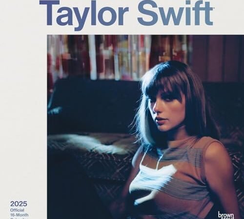 2025 Calendar Taylor Swift Month to View Square Calendar Official Product