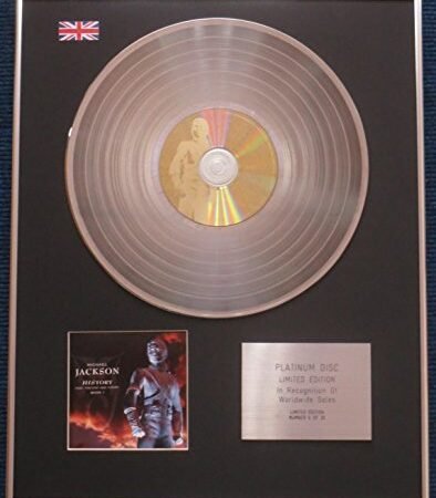 Michael Jackson – Édition limitée CD Platinum LP Disc – Anthologie