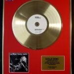 Limited Edition Cd Gold Disc Disque d&rsquo;or Lady Gaga édition limitée