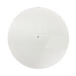HEIBTENY 1 disque vinyle LP de 30,5 cm – Antidérapant – En acrylique – Qualité sonore améliorée (blanc)