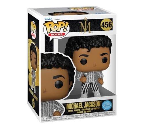 Funko Pop! Rocks: Michael Jackson – Rock with You – Pailleté – Figurine en Vinyle à Collectionner – Idée de Cadeau – Produits Officiels – Music Fans