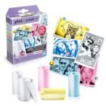 Canal Toys – Photo Creator – Appareil Photo Instantané Enfant avec 8 Rouleaux de Papier Thermique Sans BPA et 2 Planchettes d’Autocollants – Imprime 560 Photos – Appareil Inclus – 8 Ans + – CLK 016