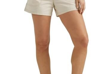 Lee Short de Menuisier légendaire Carpenter, Grège, 48 Femme