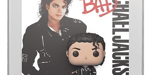 Funko Pop! Albums: Michael Jackson – Bad – Music – Figurine en Vinyle à Collectionner – Idée de Cadeau – Produits Officiels – Jouets pour Les Enfants et Adultes – Music Fans