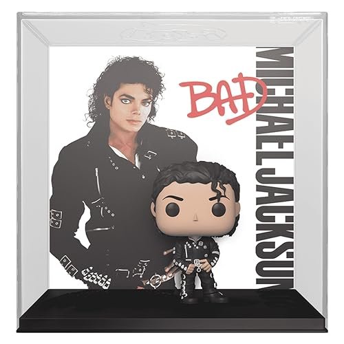 Funko Pop! Albums: Michael Jackson – Bad – Music – Figurine en Vinyle à Collectionner – Idée de Cadeau – Produits Officiels – Jouets pour Les Enfants et Adultes – Music Fans