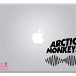 Artstickers. Autocollant pour Ordinateur Portable 15&Prime; et 17&Prime; Design Arctic Monkeys adhésif pour MacBook Pro Air Mac Portable. Couleur : Noir. Cadeau Spilart, Marque déposée.