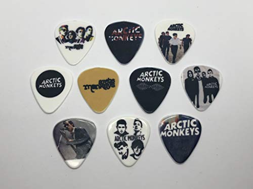 Artic Monkey Lot de 10 médiators pour guitare