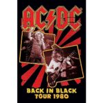 GB eye – AC/DC Poster Back in Black 80 (91,5x61cm)