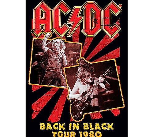 GB eye – AC/DC Poster Back in Black 80 (91,5x61cm)