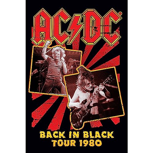 GB eye – AC/DC Poster Back in Black 80 (91,5x61cm)