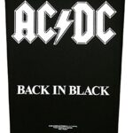 Back-Patch, Design: Back In Black by AC/DC