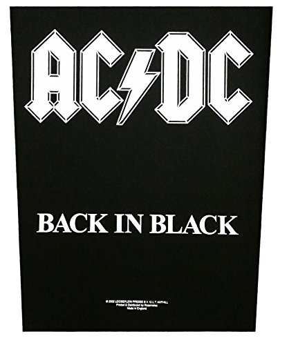 Back-Patch, Design: Back In Black by AC/DC