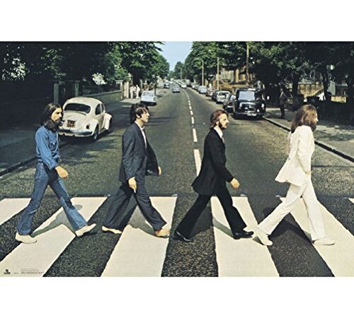 Grupo Erik – Poster The Beatles Abbey Road – Deco Maison, Decoration Murale, Affiche Décorative